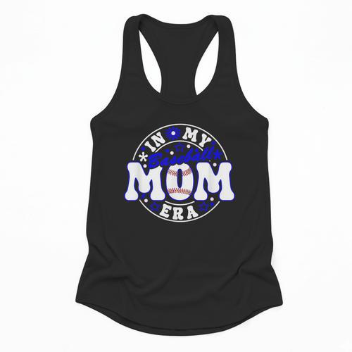 Baseball Mom Era Player Mother Game Day Flowy Tank - Sportilla