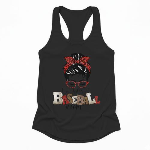 I Am Baseball Mom Flowy Tank - Sportilla