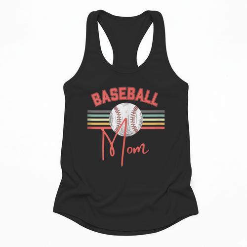 BASEBALL MOM Fun RETRO LOOK Flowy Tank - Sportilla