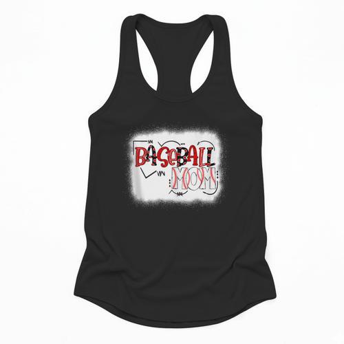 Baseball Mom Mommy Baseball Player Flowy Tank - Sportilla