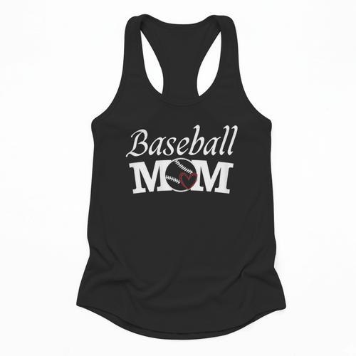 Baseball Mom Mother`s Day Flowy Tank - Sportilla