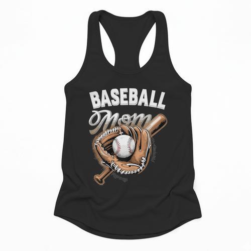 Baseball Mom Baseball Player Flowy Tank - Sportilla