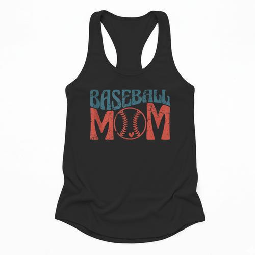 Baseball Mom Vintage Baseball Flowy Tank - Sportilla
