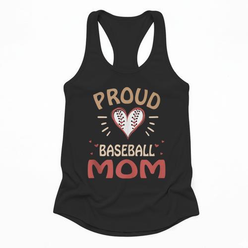 Baseball Moms Mother Kids Girls Boys School Game Flowy Tank - Sportilla