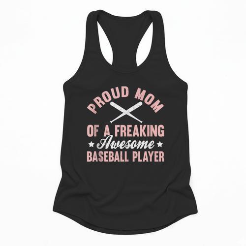 Baseball Player Pitcher Catcher Baseball Mom Mother Flowy Tank - Sportilla