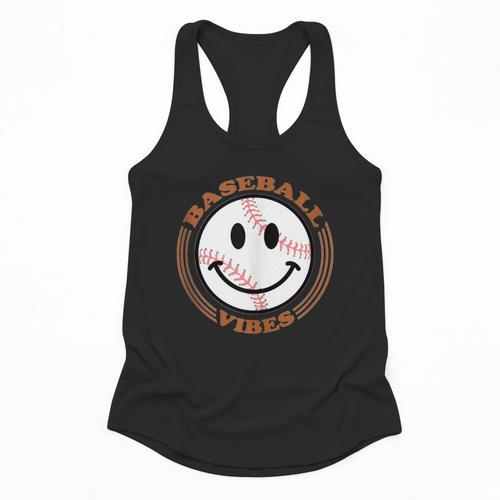 Baseball Vibes Baseball Mom Flowy Tank - Sportilla