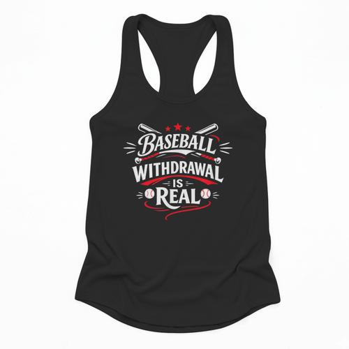 Baseball Withdrawal Is Real Flowy Tank - Sportilla