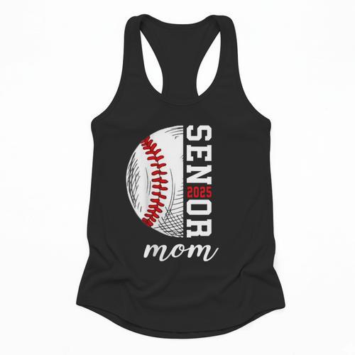 Class Of 2025 Senior 2025 Baseball Mom 2025 Flowy Tank - Sportilla