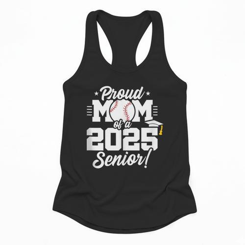 Class Of 2025 Senior Year Baseball Mom Senior 2025 Flowy Tank - Sportilla