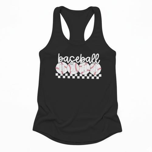 Cute Sports Baseball Mom Game Day Flowy Tank - Sportilla