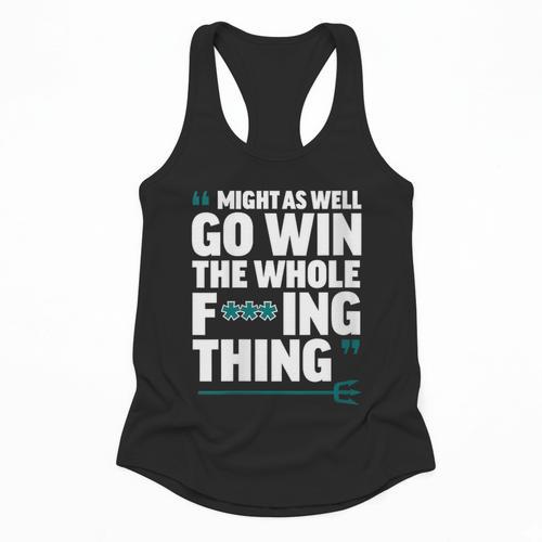 Might As Well Go Win The Whole Thing Baseball Apparel Flowy Tank - Sportilla
