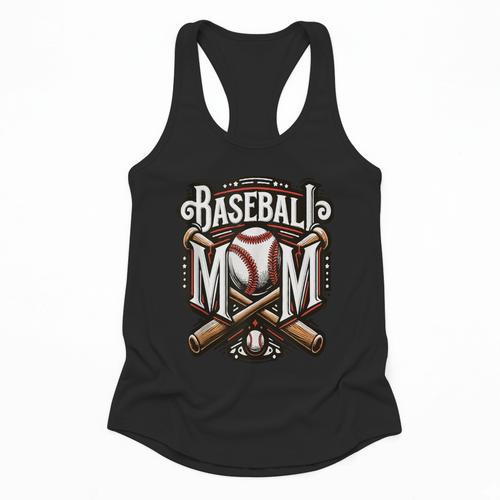 Home Run Baseball Mom Flowy Tank - Sportilla