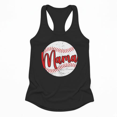 Mama Baseball Mom Flowy Tank - Sportilla