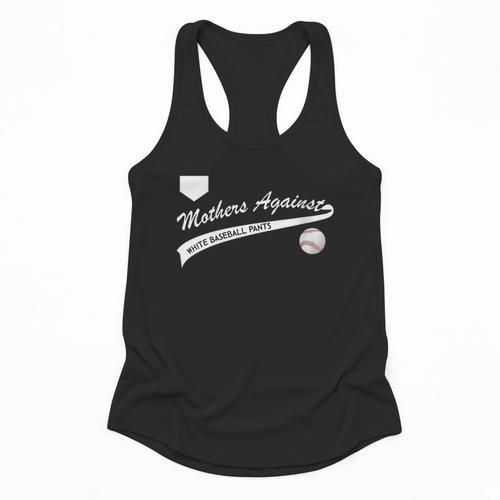 Mothers Against Baseball Pants Baseball Mom Flowy Tank - Sportilla