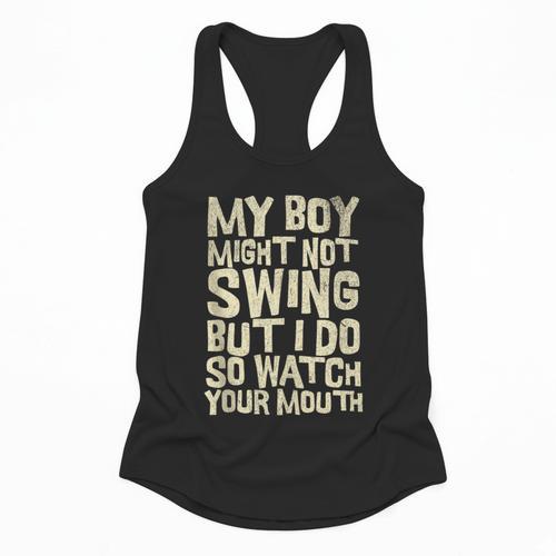 Sassy Baseball Mom Flowy Tank - Sportilla