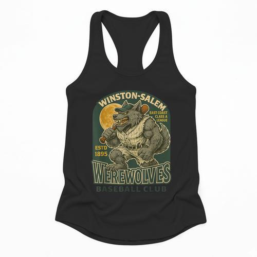 Winston-Salem Werewolves Minor League Baseball Club Flowy Tank - Sportilla