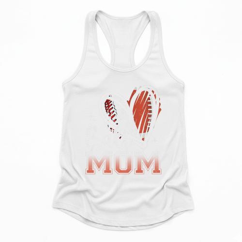 Ball Mom Football Baseball Mom Premium Flowy Tank - Sportilla
