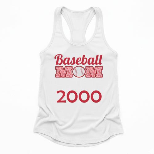 Baseball Mom Since 2000 Flowy Tank - Sportilla