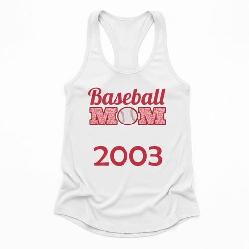 Baseball Mom Since 2003 Flowy Tank - Sportilla
