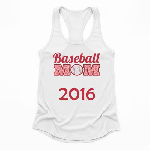 Baseball Mom Since 2016 Flowy Tank - Sportilla