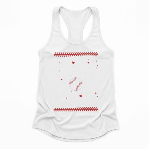 In My Baseball Mom Era Groovy Baseball Mom Team Mother's Day Flowy Tank - Sportilla