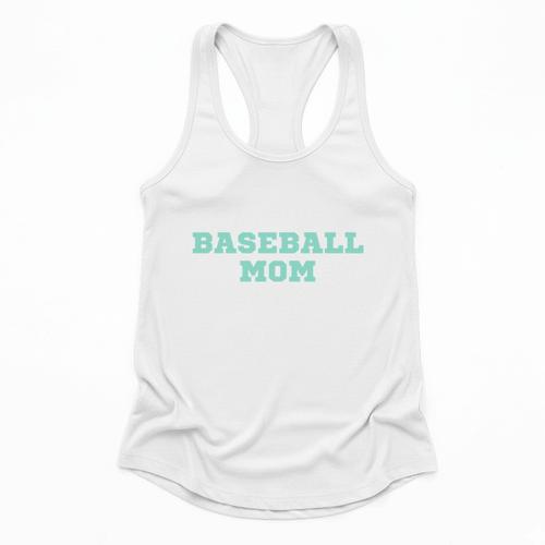 In My Baseball Mom Era Tee Game Day Baseball Mom Life Flowy Tank - Sportilla