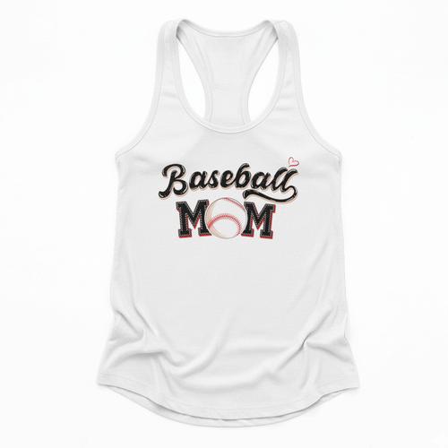 Baseball Mom Baseball Flowy Tank - Sportilla