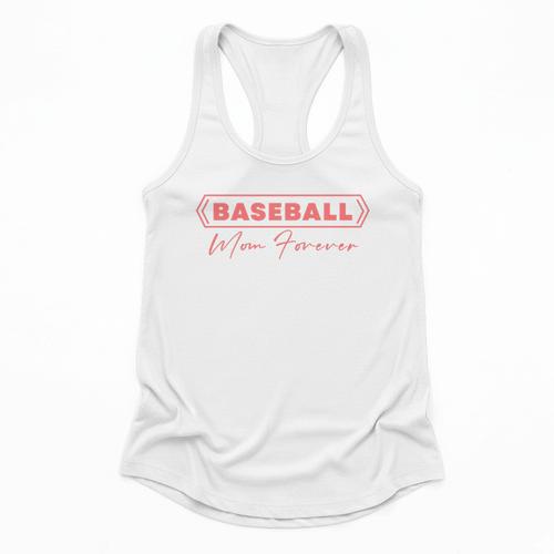 Baseball Mom Forever Baseball Mom Flowy Tank - Sportilla