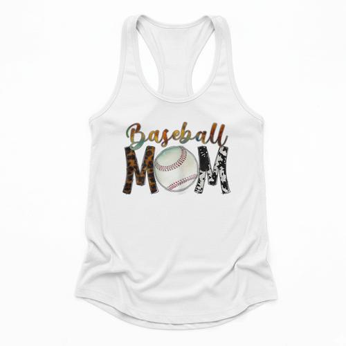 Baseball Mom Mama Mother Flowy Tank - Sportilla