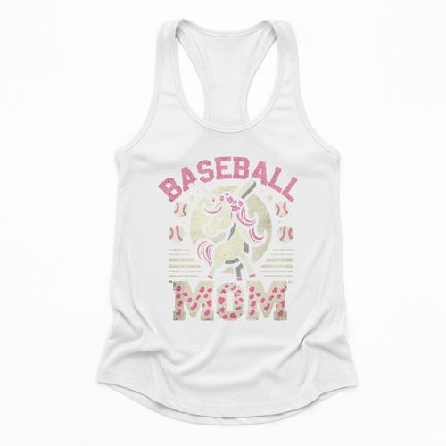 Baseball Mom Mama Mother's Dog In My Baseball Mom Era Flowy Tank - Sportilla