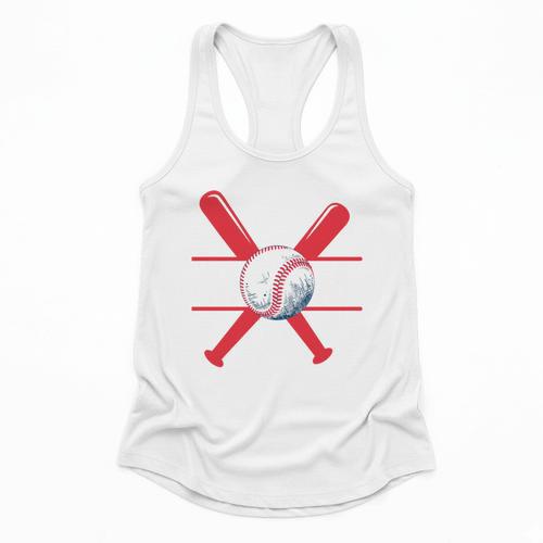 Baseball Mom Red Flowy Tank - Sportilla