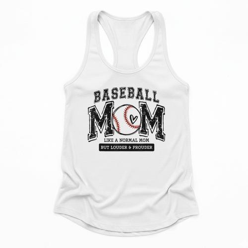 Baseball Mom Shirt Baseball Mama Loud And Proud Flowy Tank - Sportilla