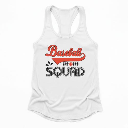 Baseball Mom Squad For Baseball Mom Flowy Tank - Sportilla