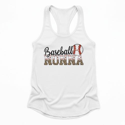Baseball Nonna Women BallPark Nonna Baseball Mom Flowy Tank - Sportilla