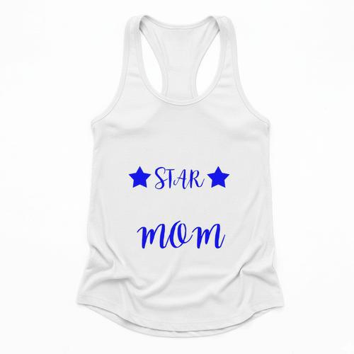 BASEBALL STAR MOM Sporty Design For Proud Baseball Moms Flowy Tank - Sportilla