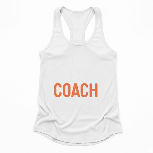 Eat Sleep Coach Repeat Shirt Men Women Baseball Lover Flowy Tank - Sportilla