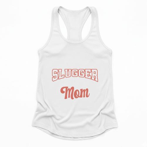 My Favorite Little Slugger Calls Me Mom Proud Baseball Mom Flowy Tank - Sportilla