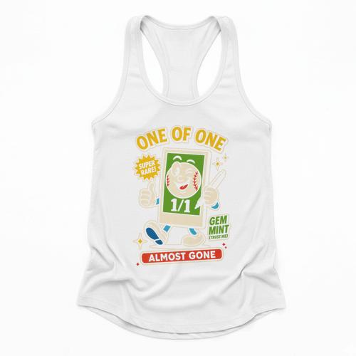 Hobby Trading Card Parody Humor 11 Baseball Cards Collector Premium Flowy Tank - Sportilla