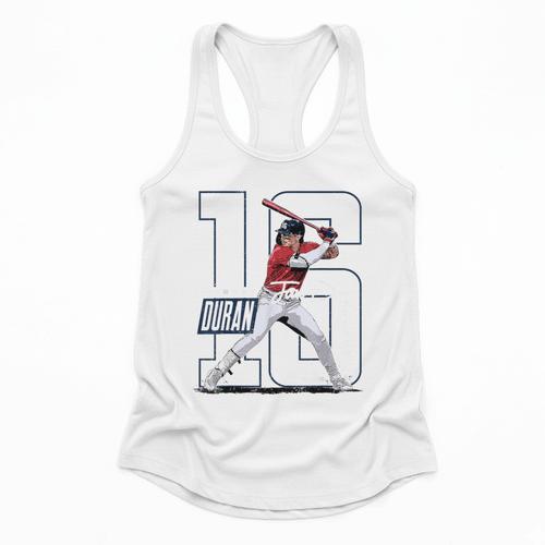 Jarren Duran Boston MLB Baseball Players MLBJDU202M Flowy Tank - Sportilla