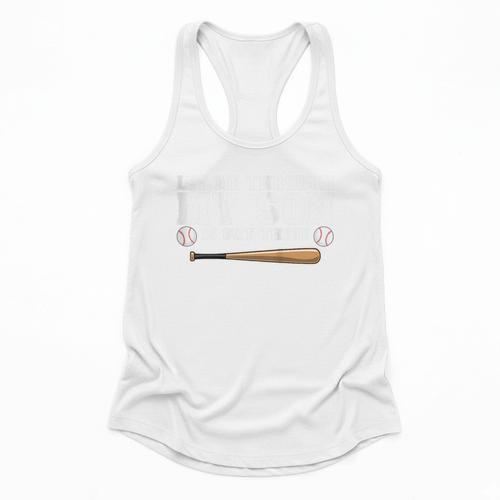 Let Me Through My Son Is Out There Baseball Mom Flowy Tank - Sportilla