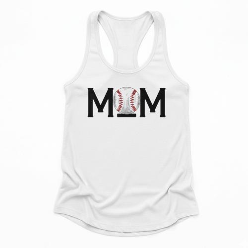 Loud & Proud Baseball Mom Softball Mother Women Mommy Flowy Tank - Sportilla