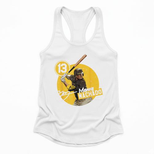 Manny Machado San Diego MLB Baseball Players MLBMAC4056 Flowy Tank - Sportilla