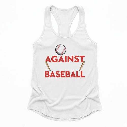 Mom Against Baseball Pants Shirt Baseball Mom Flowy Tank - Sportilla