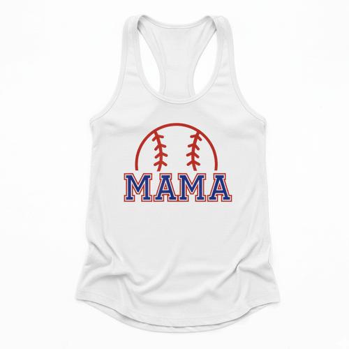 Mom Of Rookie 1st Birthday Baseball Boy Family Matching Flowy Tank - Sportilla