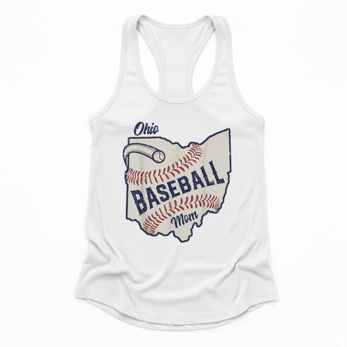 Ohio Baseball Mom Flowy Tank - Sportilla