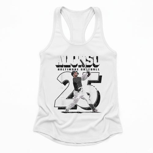 Pete Alonso Baltimore Baseball Players MLBPAL204M Flowy Tank - Sportilla