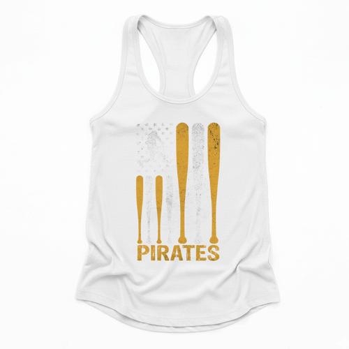 Pirates Baseball Fan Apparel For Sports Enthusiasts Flowy Tank - Sportilla