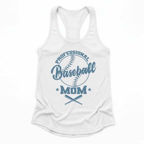 Professional Baseball Mom Team Sports Flowy Tank - Sportilla