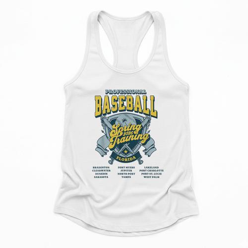 Professional Baseball Spring Training 2026 Florida Cities Flowy Tank - Sportilla