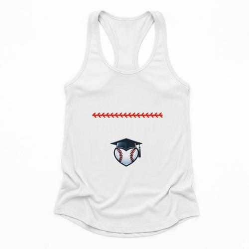 Senior Baseball Mom 2024 Senior Mom Class Of 2024 Baseball Flowy Tank - Sportilla